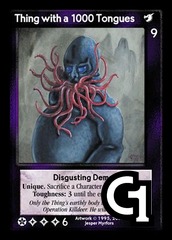 Thing with a 1000 Tongues, Disgusting Demon