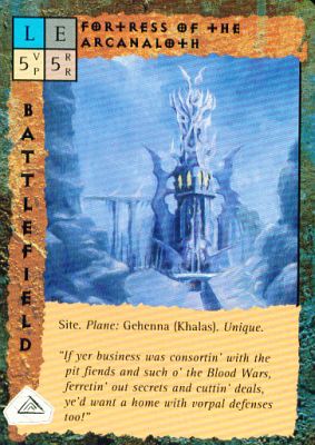 Fortress of the Arcanaloth