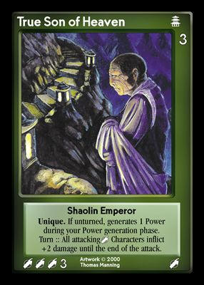 True Son of Heaven, Shaolin Emperor