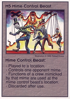 Mime Control Beast