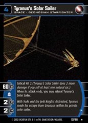 Tyranus's Solar Sailer (A)