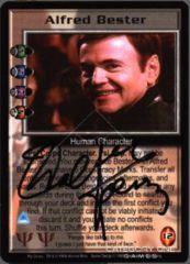 Alfred Bester (signed by Walter Koenig) [Psi Corps]