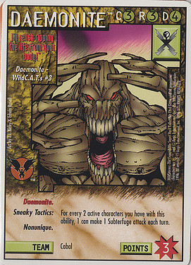 Daemonite [White Border]