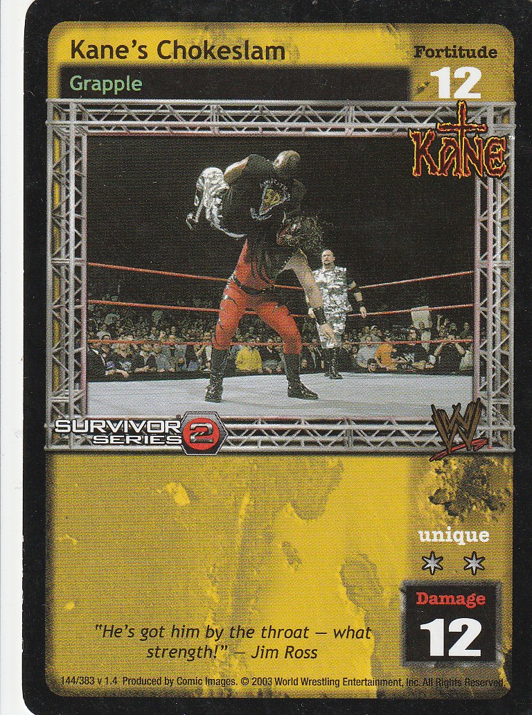 Kanes Chokeslam (SS2)