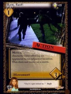 Run, Fast (Foil)