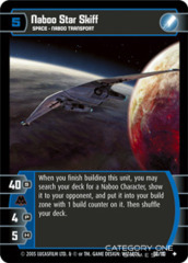 Naboo Star Skiff - Foil