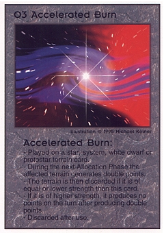 Accelerated Burn