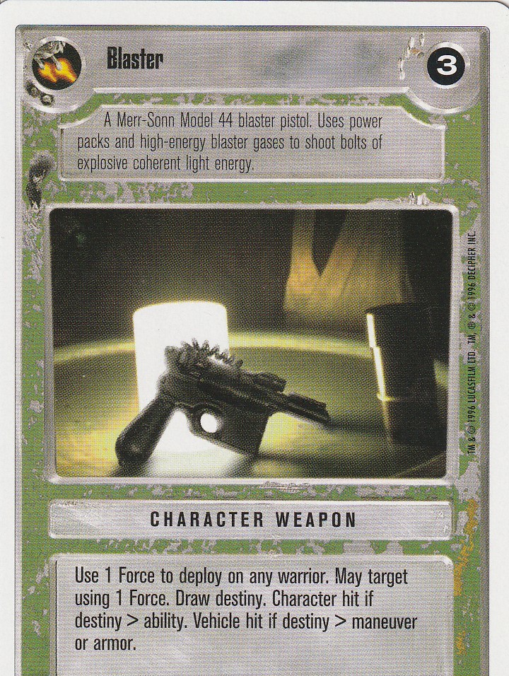 Blaster [White Border] - (1996)