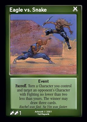 Eagle vs. Snake