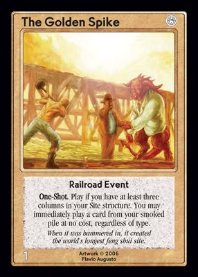 The Golden Spike, Railroad Event