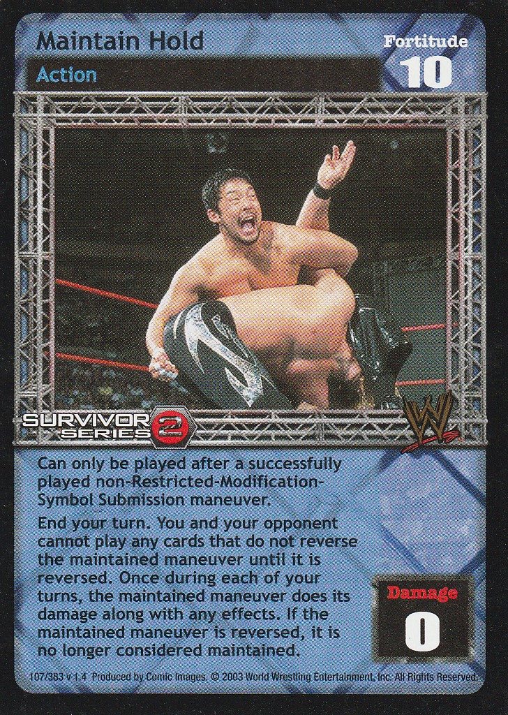 Maintain Hold (SS2)