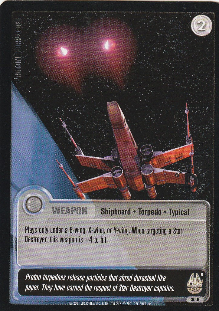 Proton Torpedoes (R) - Silver Stamped