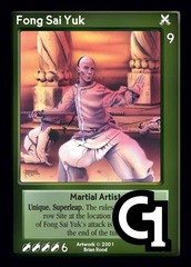 Fong Sai Yuk vPAP, Martial Artist