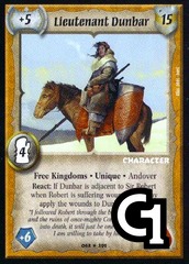 Lieutenant Dunbar - Foil