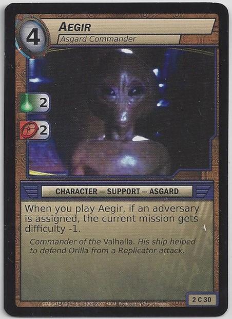 Aegir, Asgard Commander