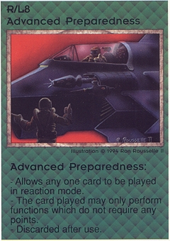 Advanced Preparedness