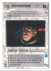 General Carlist Rieekan [White Border]