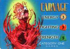 Carnage OP Placard Promo 3-Grid Character Card