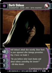 Darth Sidious (C) - Foil