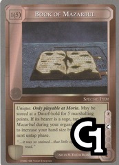 Book of Mazarbul [Reprint] - TW114