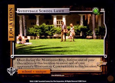 Sunnydale School Lawn