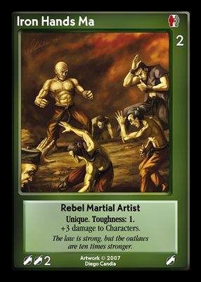 Iron Hands Ma, Rebel Martial Artist