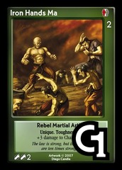 Iron Hands Ma, Rebel Martial Artist