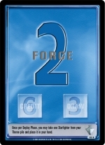 Force 2 - Blue (game text)