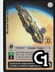 Millennium Falcon - Modified Transport (L) - Silver Stamped