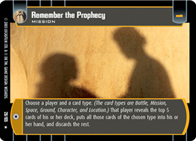 Remember the Prophecy - Foil