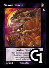 Sewer Demon, Noxious Monster