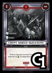 Crypt Shield Skeletons - Foil