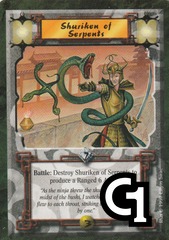 Shuriken of Serpents