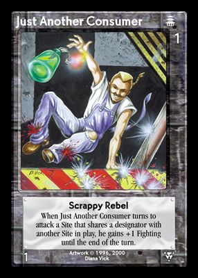Just Another Consumer, Scrappy Rebel