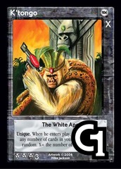 K'tongo, The White Ape