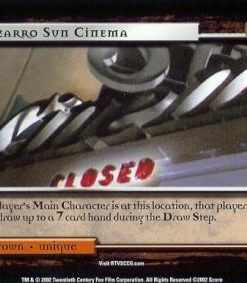 Bizarro Sun Cinema (Foil)