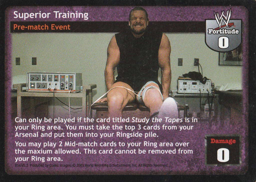 Superior Training (Ruthless Aggression)
