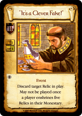 Its A Clever Fake!