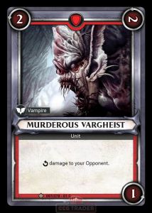 Murderous Vargheist - Foil