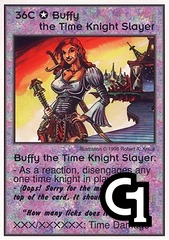 Buffy the Time Knight Slayer (Lick)