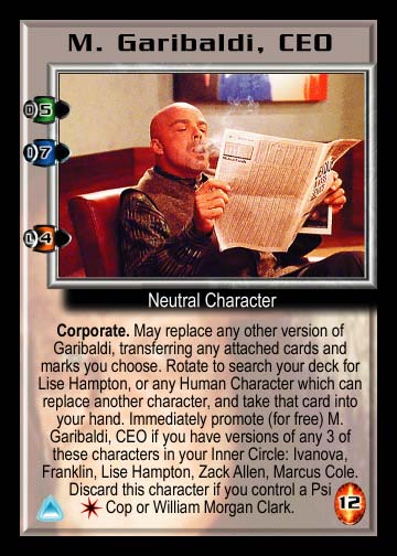 M. Garibaldi CEO