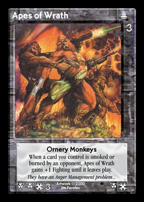 Apes of Wrath, Ornery Monkeys