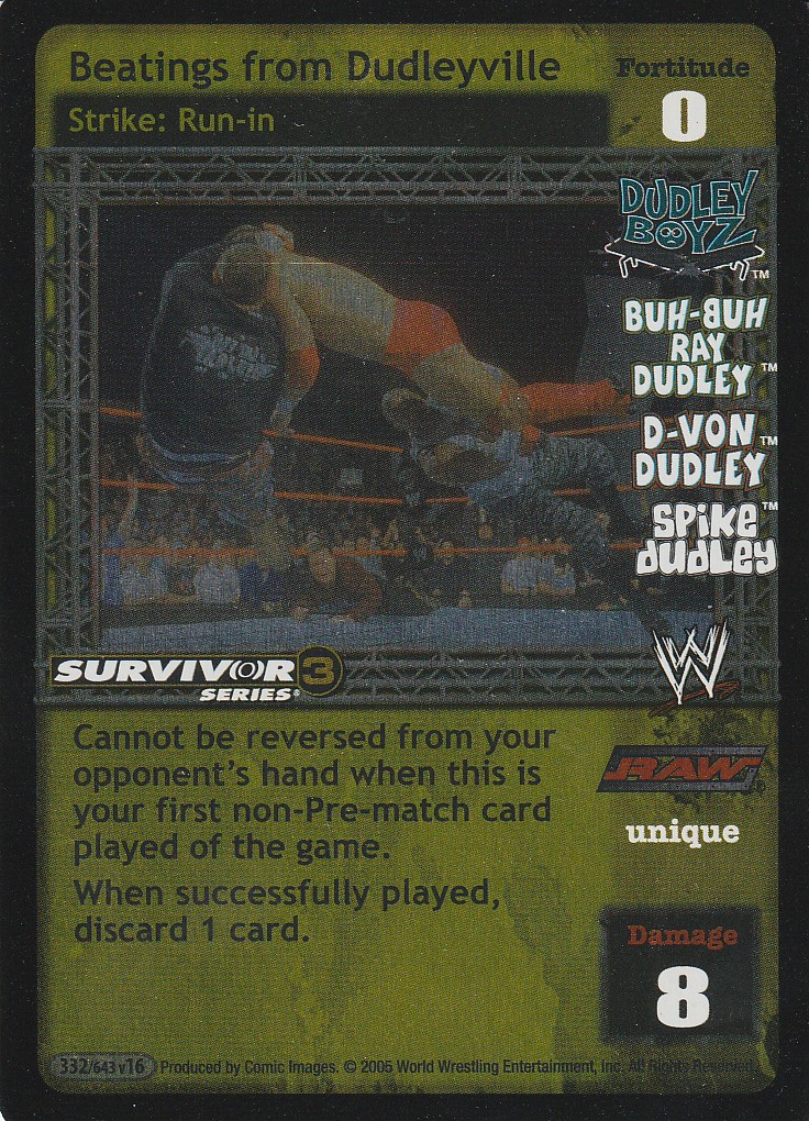 Beatings from Dudleyville (SS3)
