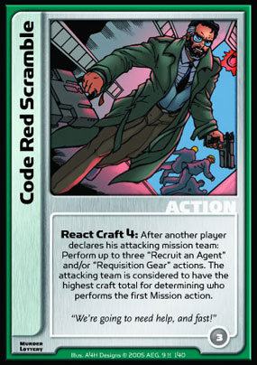 Code Red Scramble