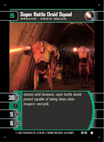 Super Battle Droid Squad - Foil