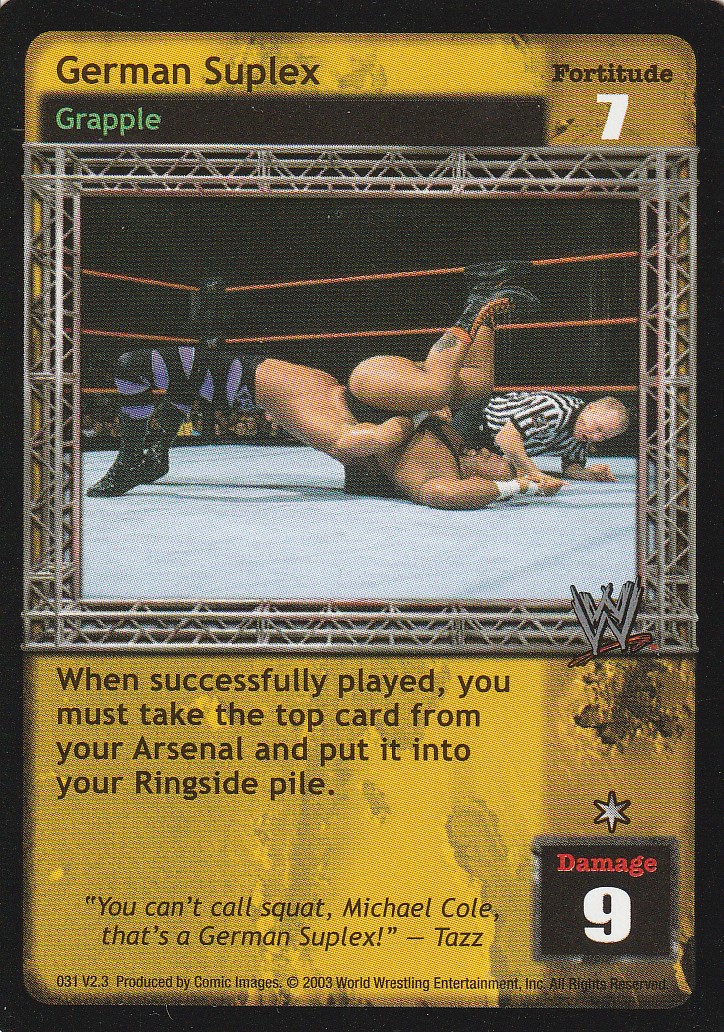 German Suplex (Velocity)