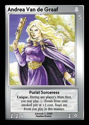 Andrea Van de Graaf, Purist Sorceress