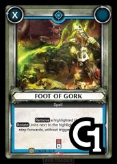 Foot of Gork - Foil