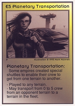 Planetary Transportation