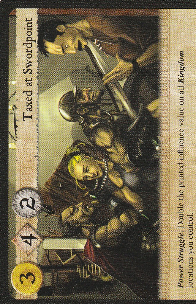 Taxed at Swordpoint
